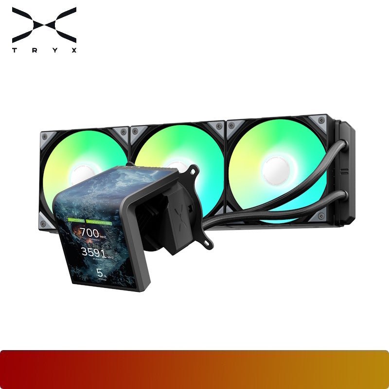 TRYX PANORAMA SE ARGB 360 | AMOLED Screen Liquid Cooler - 6 - Nano Komputer