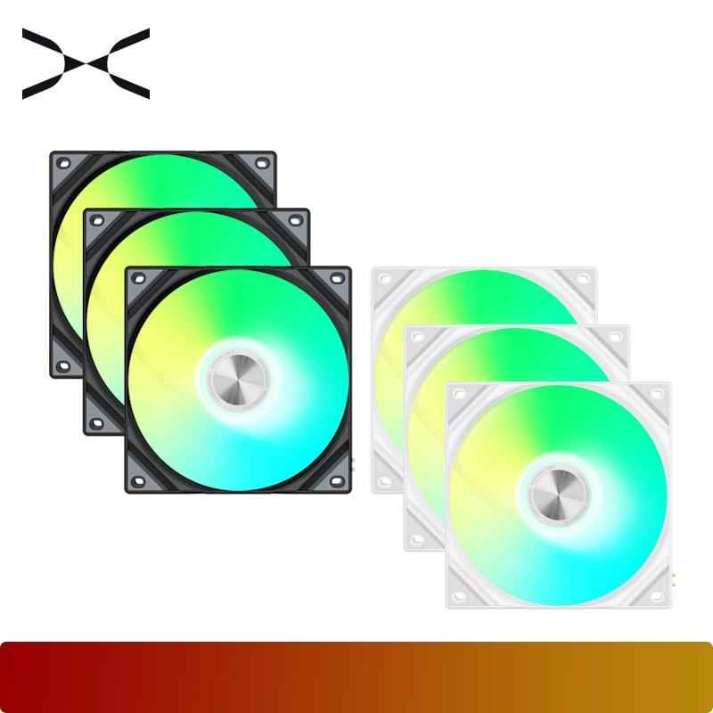 TRYX ROTA SL ARGB Reverse 120mm Fan Triple Pack - 1 - Nano Komputer