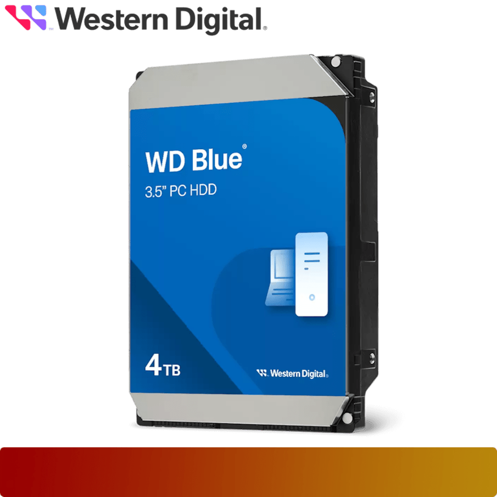 Western Digital Blue PC Desktop Hard Drive - 4TB-1-Nano Komputer