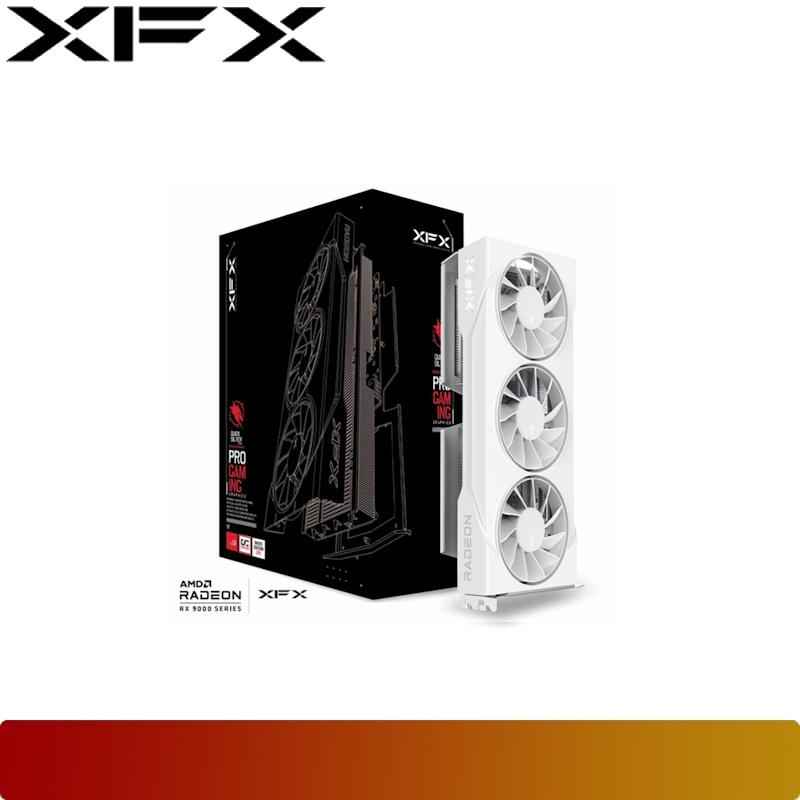 XFX Swift AMD Radeon RX 9060 XT 16GB OC White Triple Fan Gaming Edition - 1 - Nano Komputer