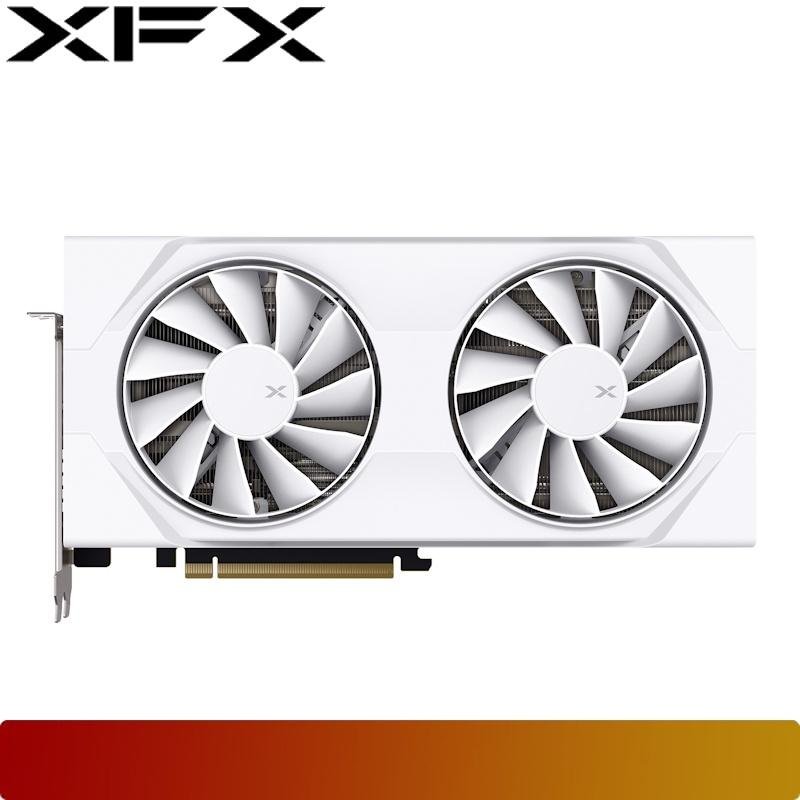XFX Swift AMD Radeon RX 9060 XT 8GB OC White Gaming Edition - 5 - Nano Komputer