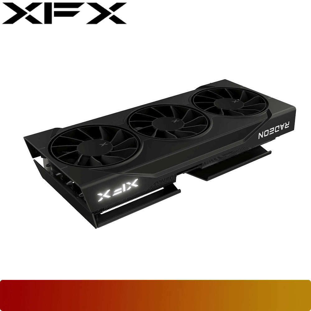 XFX Swift AMD Radeon RX 9060 XT OC Triple Fan Gaming Edition 16GB GDDR6-4-Nano Komputer