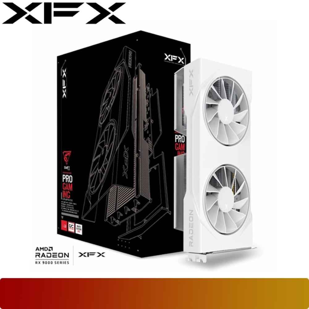 XFX Swift AMD Radeon RX 9060 XT OC White Gaming Edition 16GB GDDR6 - 1 - Nano Komputer