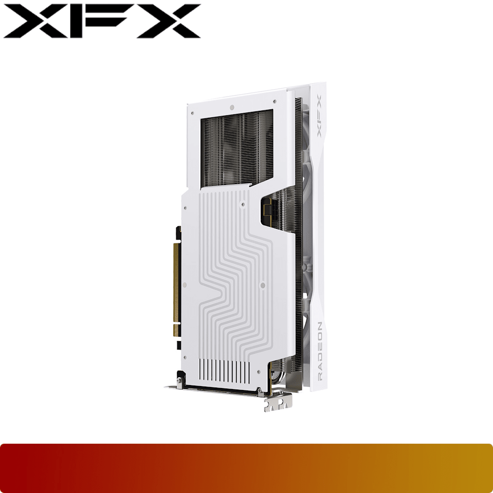 XFX Swift AMD Radeon RX 9060 XT OC White Gaming Edition 16GB GDDR6-3-Nano Komputer
