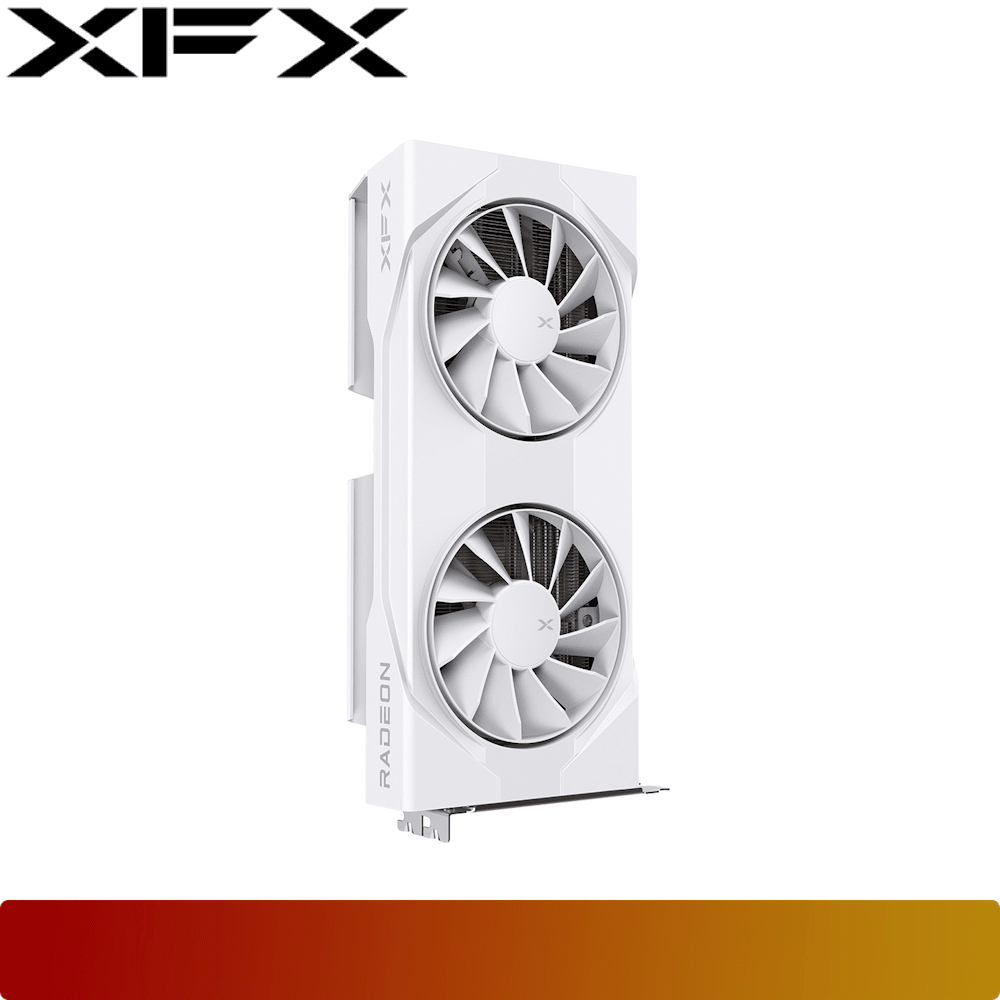 XFX Swift AMD Radeon RX 9060 XT OC White Gaming Edition 16GB GDDR6-2-Nano Komputer