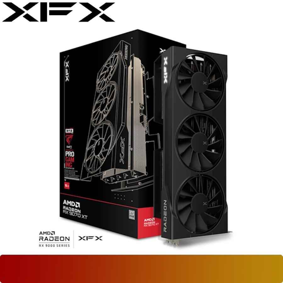 XFX Swift AMD Radeon RX 9070 XT 16GB GDDR6 Triple Fan Gaming Edition - 1 - Nano Komputer