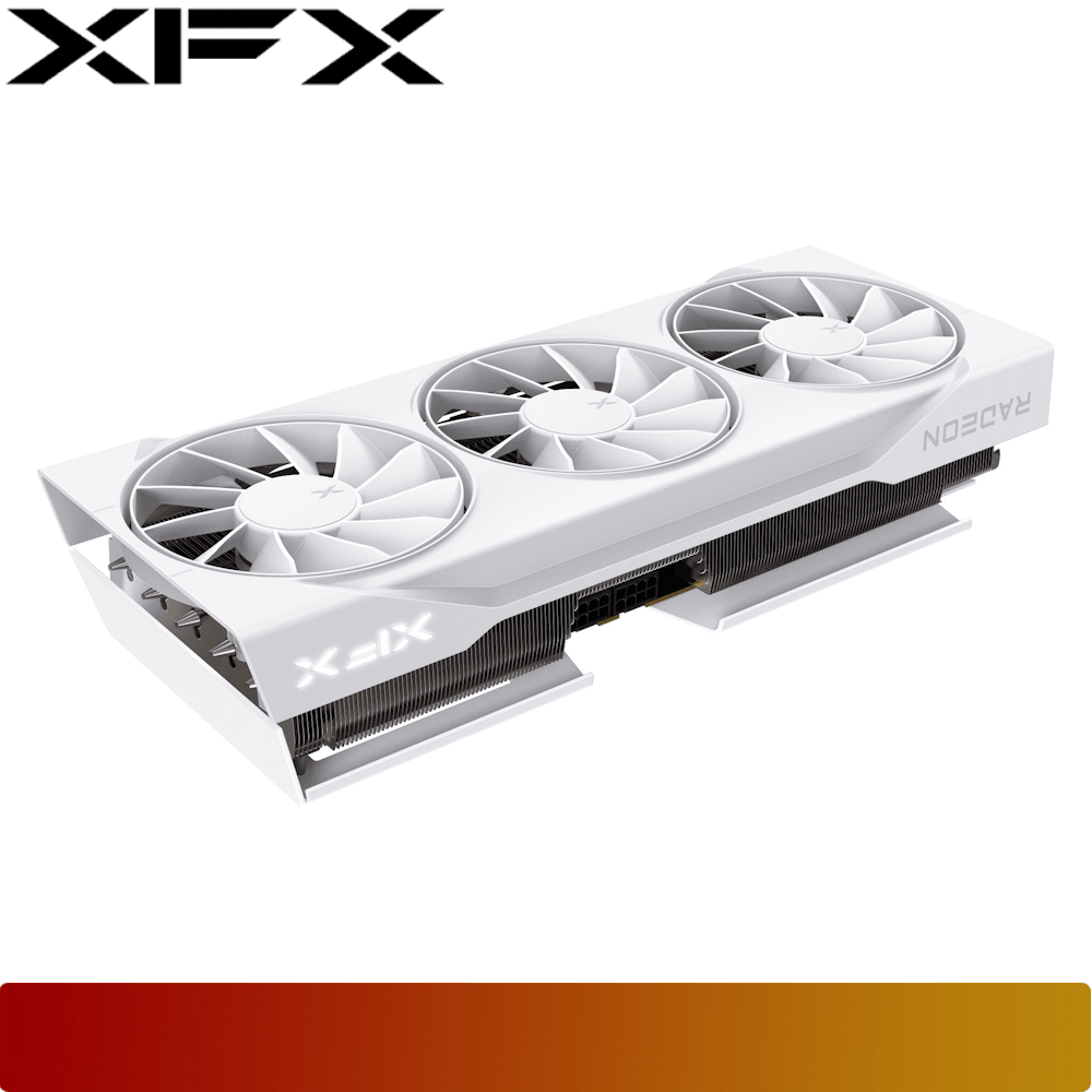 XFX Swift AMD Radeon RX 9070 XT 16GB GDDR6 White Triple Fan Gaming Edition-4-Nano Komputer