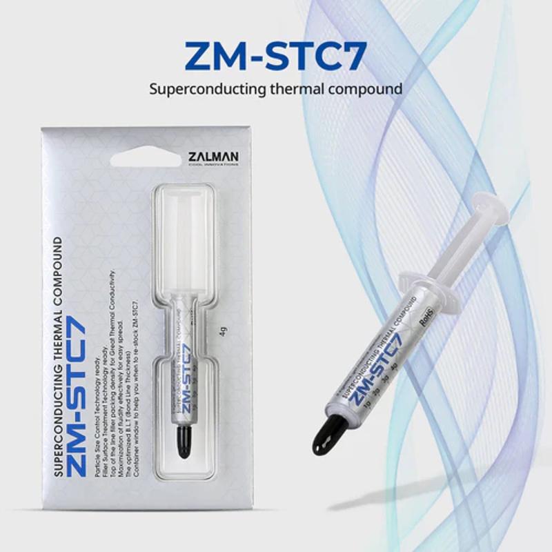 Zalman ZM - STC7 Thermal Grease Paste Compound - 4 - Nano Komputer