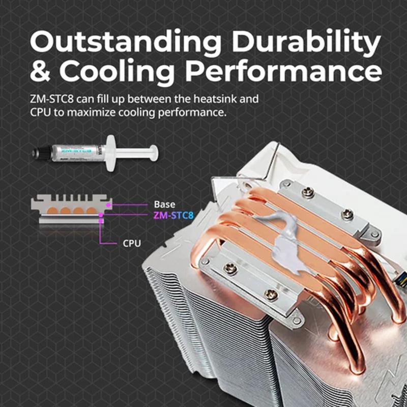 Zalman ZM - STC8 Thermal Grease Paste Compound - 6 - Nano Komputer