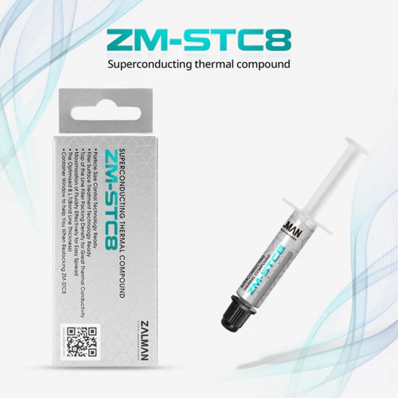 Zalman ZM - STC8 Thermal Grease Paste Compound - 3 - Nano Komputer
