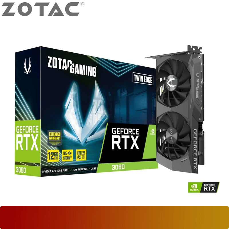 ZOTAC GAMING GeForce RTX 3060 Twin Edge 12GB GDDR6-1-Nano Komputer