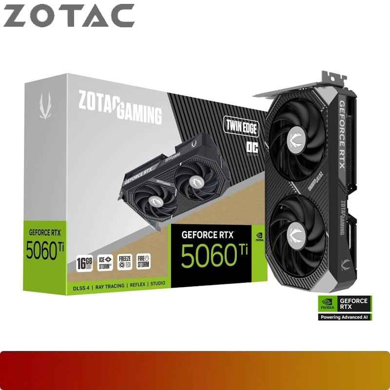 ZOTAC GAMING GeForce RTX 5060 Ti 16GB GDDR7 Twin Edge