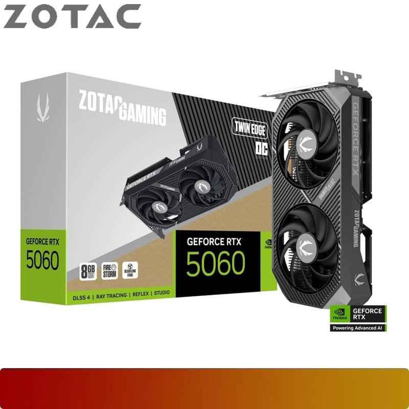 ZOTAC GAMING GeForce RTX 5060 Twin Edge OC 8GB GDDR7