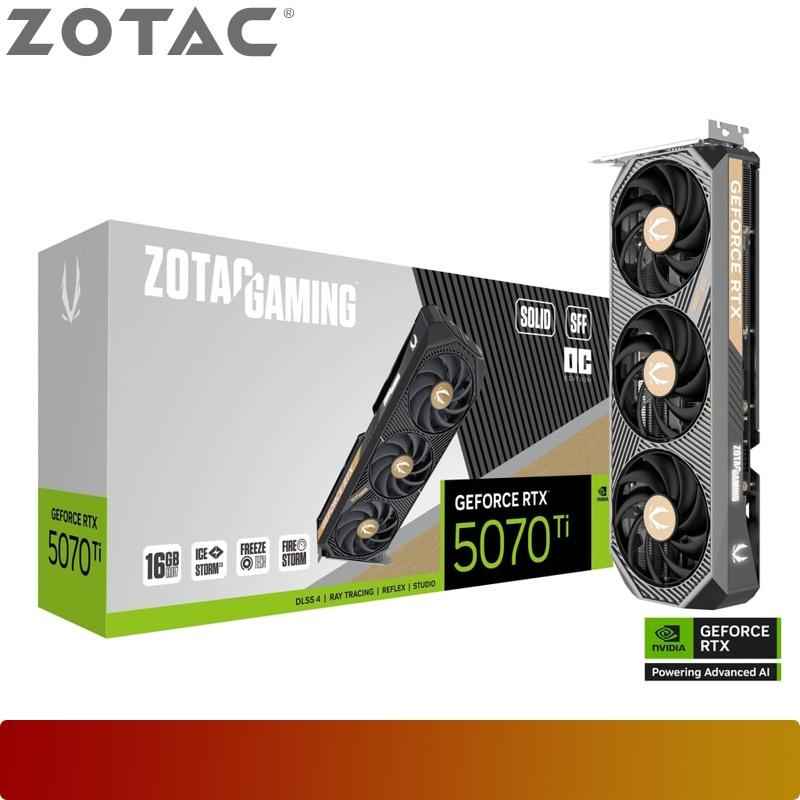 ZOTAC GAMING GeForce RTX 5070 Ti SOLID SFF OC 16GB GDDR7